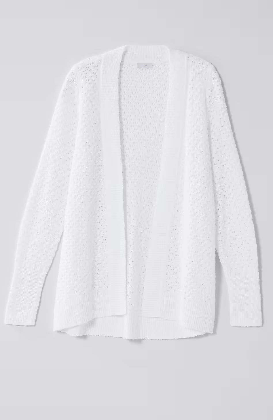 Light Textured High-Low Cardi