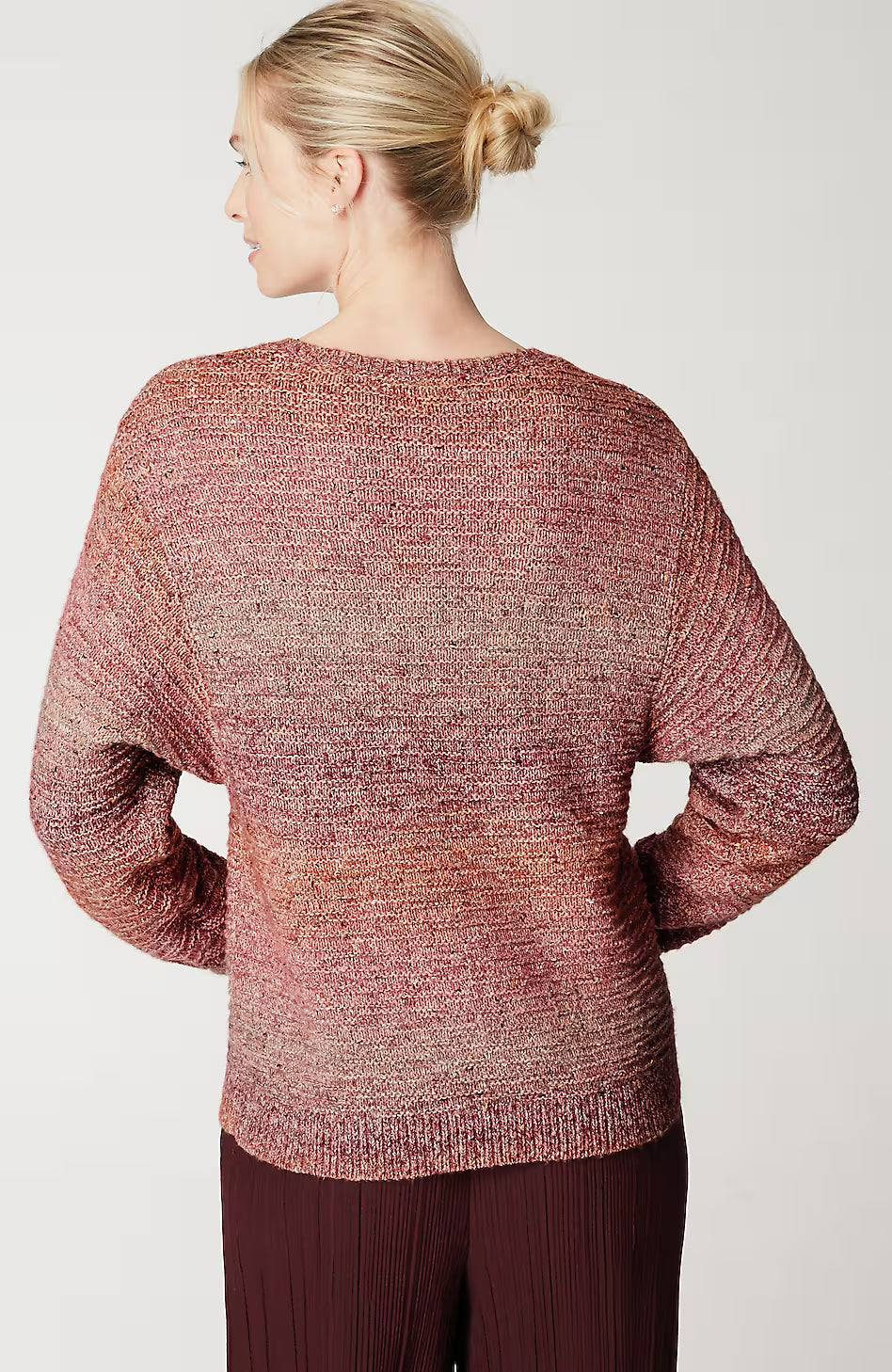 Pure Jill Multicolored Knit Sweater