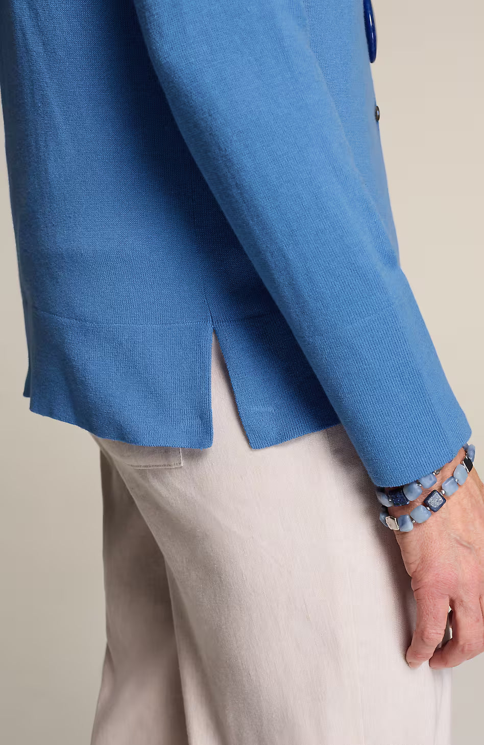 Organically Grown Cotton Lightweight Cardi