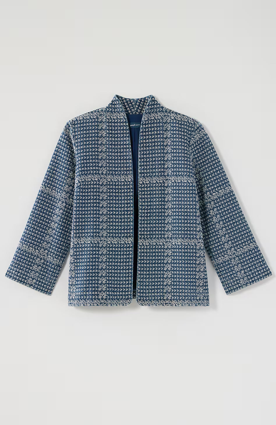 Pure Jill Indigo Jacquard Jacket