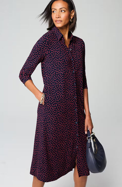 Wearever Knit Shirtdress