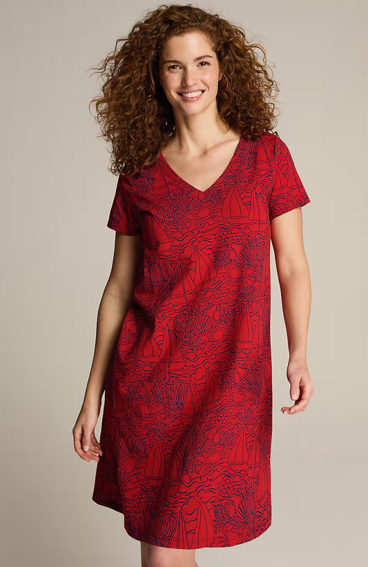 Sleep Ultrasoft Short V-Neck Gown