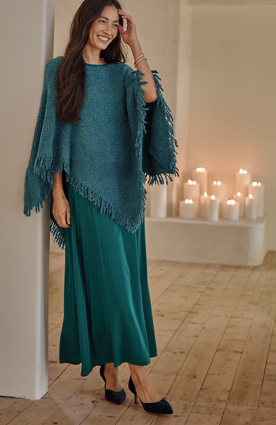 Pure Jill Ecovero™ Satin Maxi Dress
