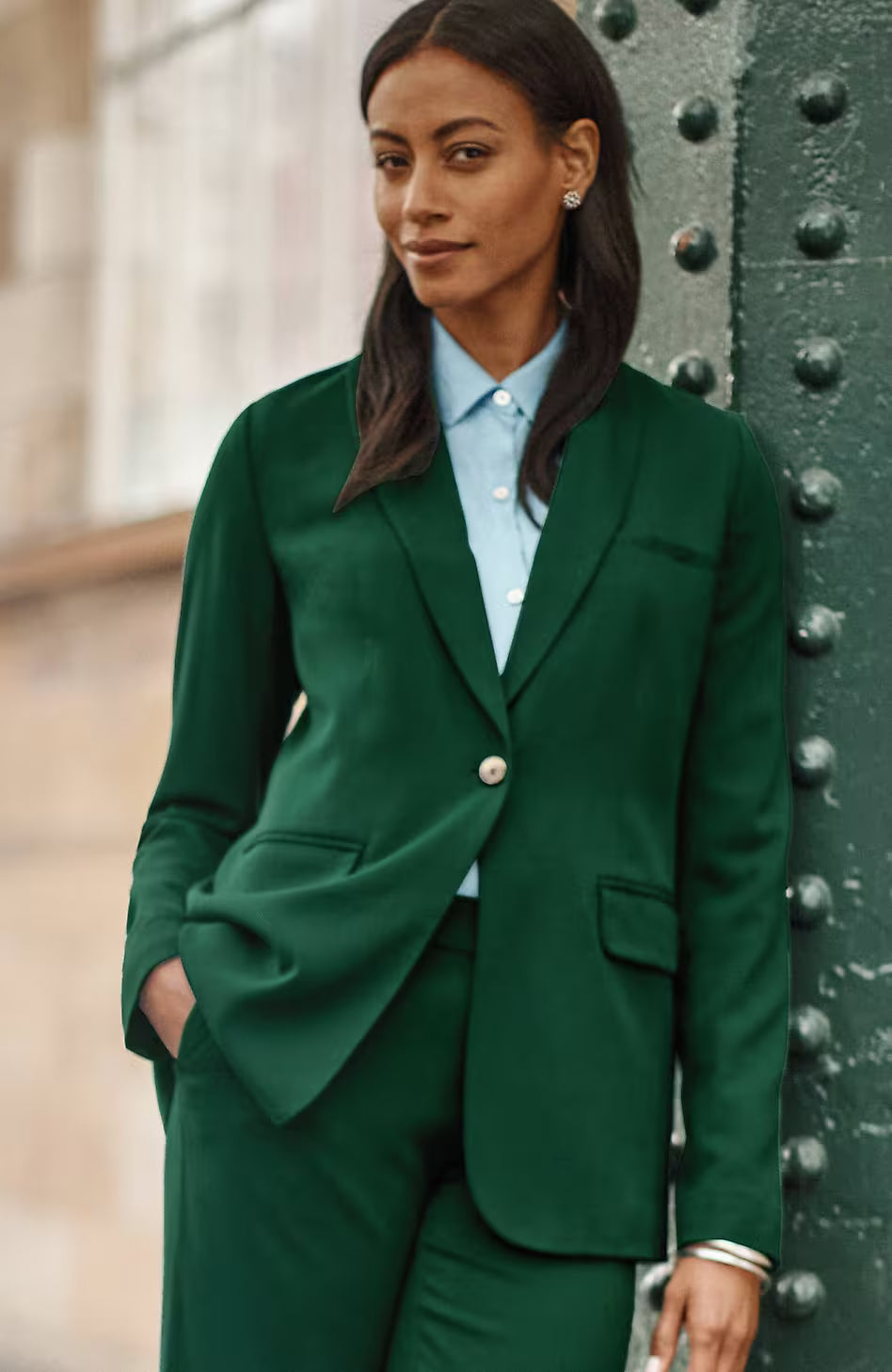 Crepe Blazer
