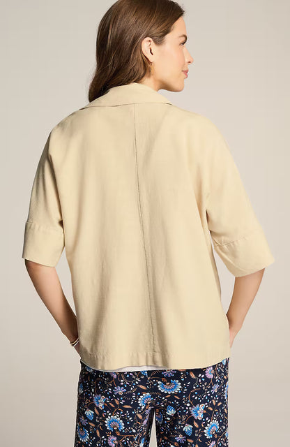 Wearever Collared One-Button Jacket
