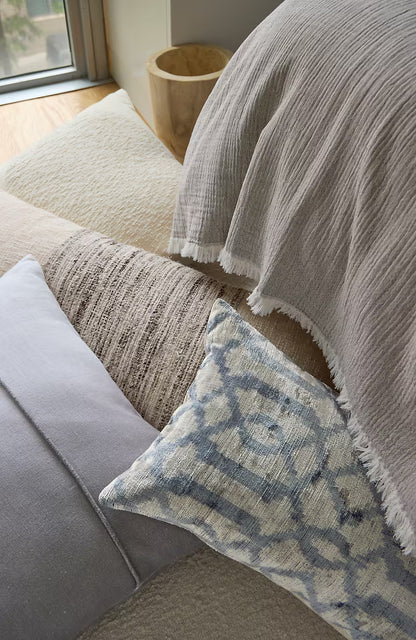 Elements Silk Ikat Lumbar Pillow
