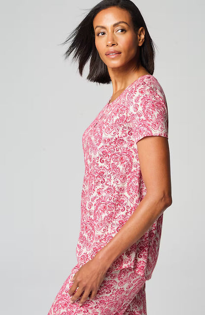 Sleep Ultrasoft Short-Sleeve Henley