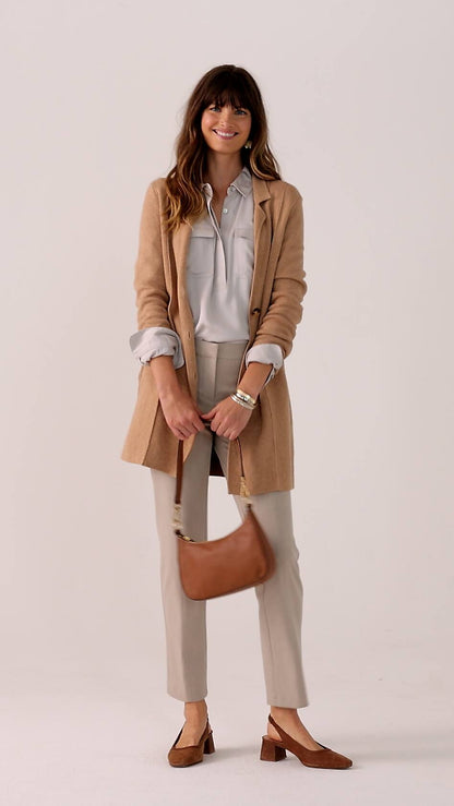 Double-Knit Blazer