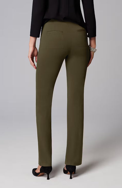 Wearever Double-Face Jersey Boot-Cut Trousers
