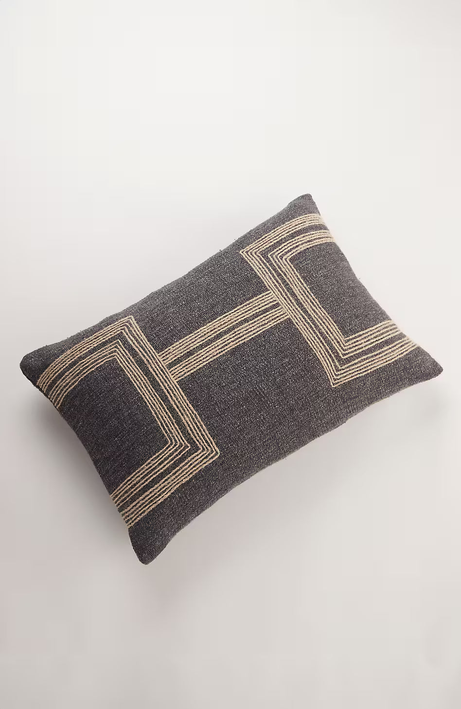 Elements Cotton-Blend Lumbar Pillow