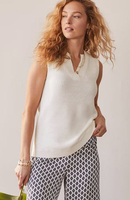 Wearever Textured Sleeveless Sweater