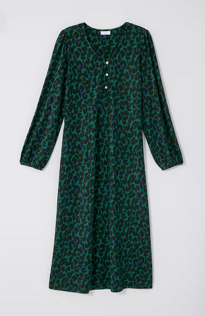 Lightweight Ponte Knit Midi Dress