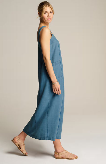 Pure Jill Soft Indigo Maxi Dress