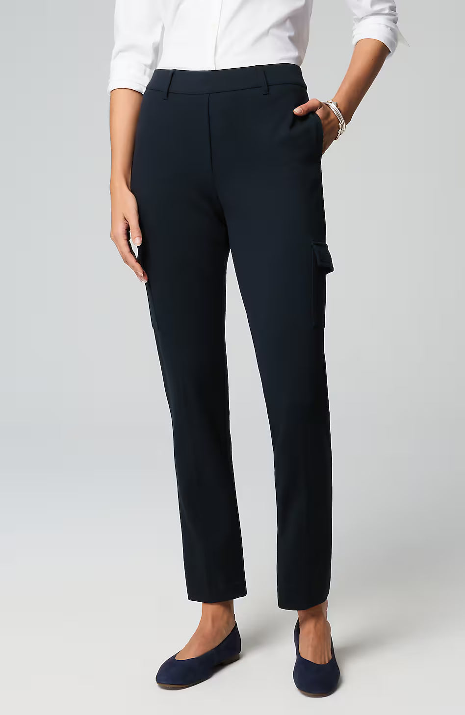 Knit Cargo Pants