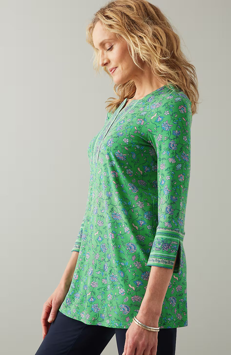 Wearever Split-Neck Tunic