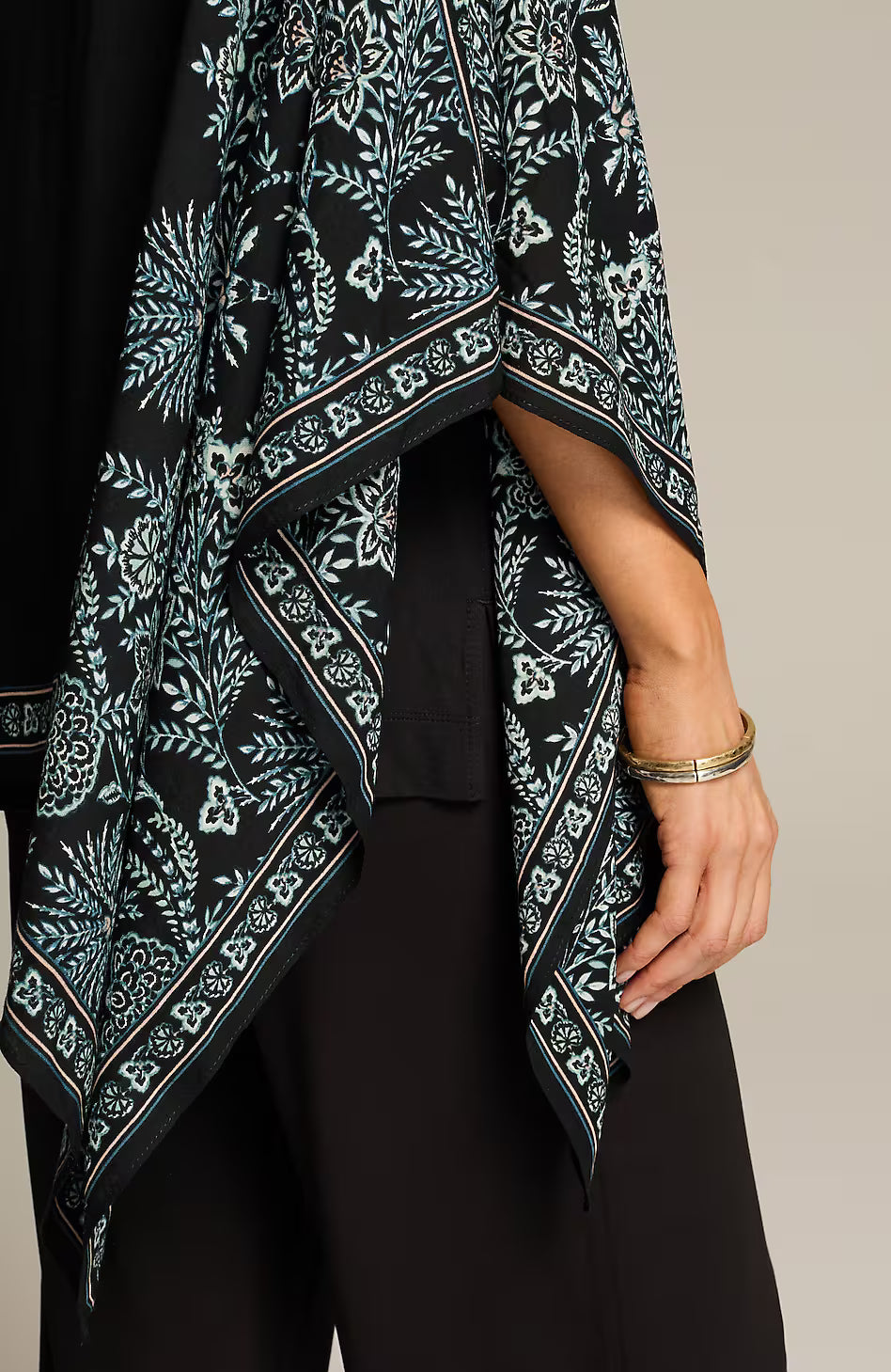 Botanical Poncho