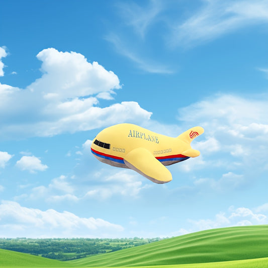 Pilule d'avion de dessin animé avec le texte \