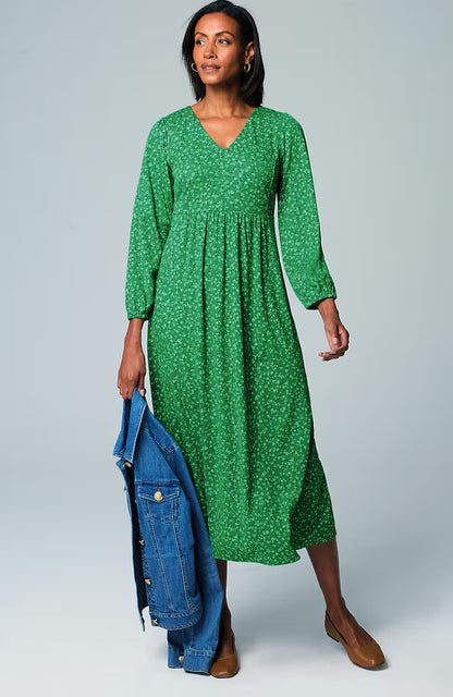 Floral A-Line Dress
