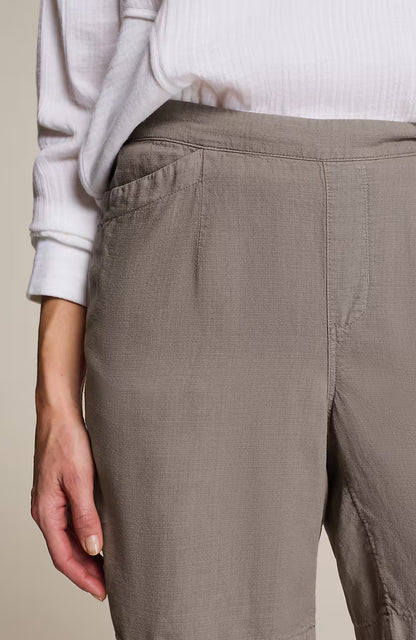 Pure Jill Soft Linen-Blend Shorts