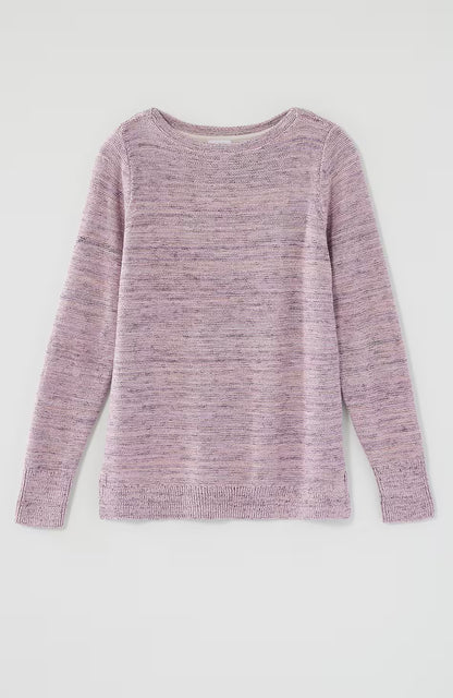 Pure Jill Space-Dyed Textured Sweater