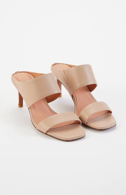 Clara Double-Strap Heels