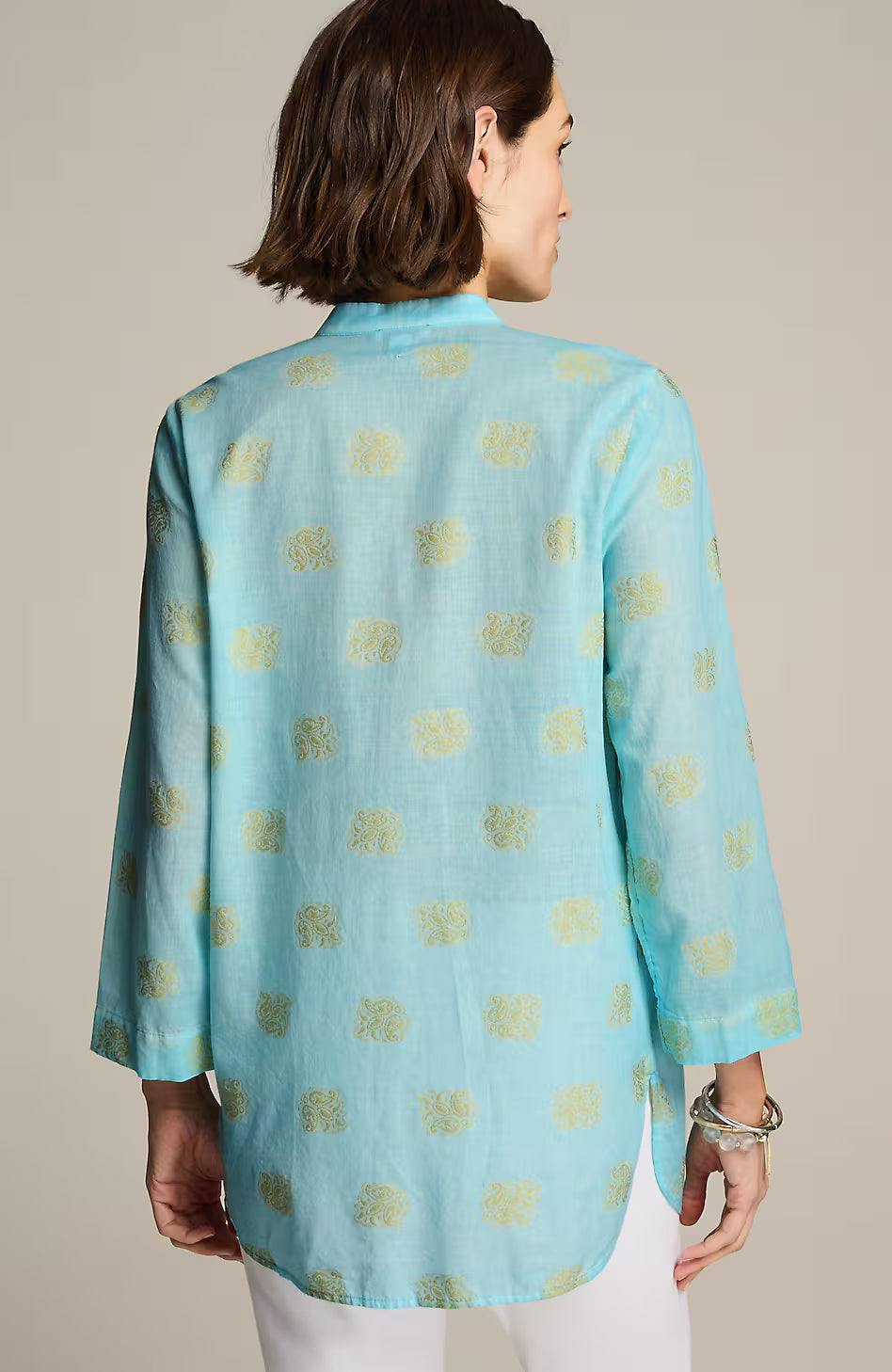 Pure Jill Jacquard Tunic