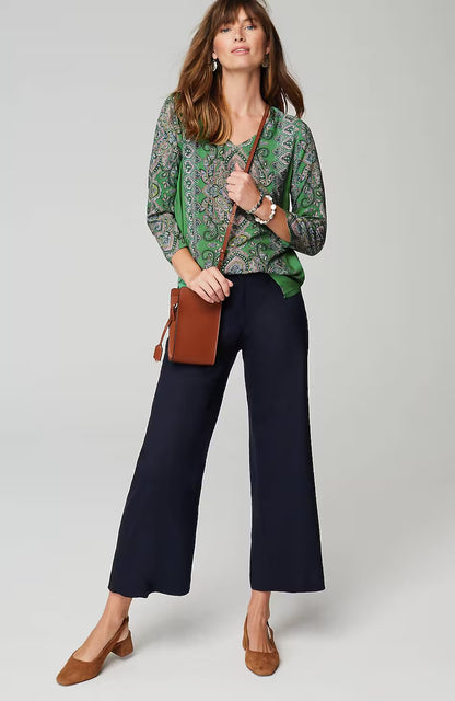 Placed-Paisley Top