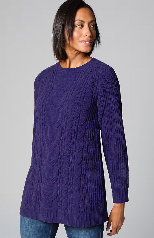 Chenille Cabled Tunic
