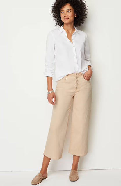 High-Rise Button-Fly Jeans