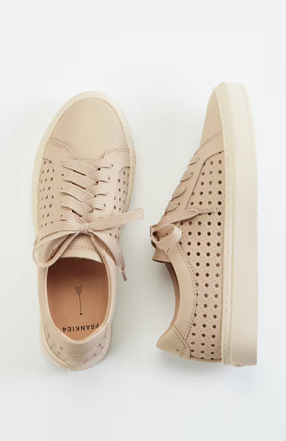 FRANKIE4 Mim IV White Weave Sneakers