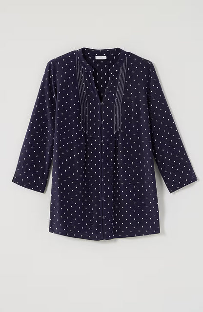 Wearever Pintucked Dobby Top