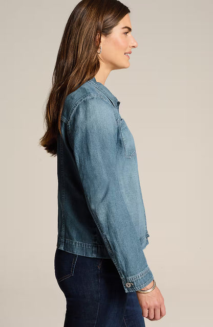 Cotton & Linen Denim Jacket