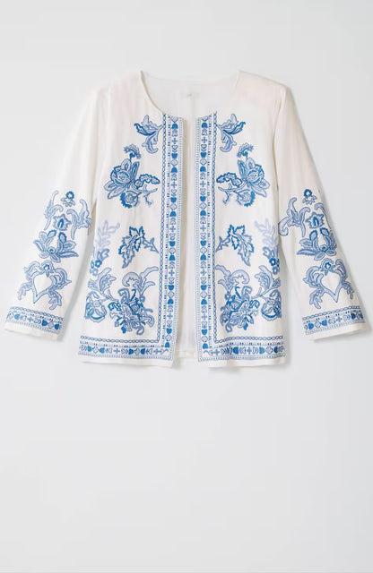 Lightweight Embroidered Jacket
