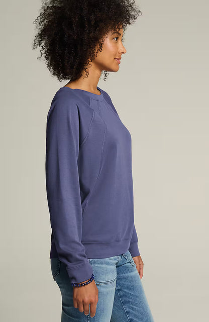 Brushed Soft-Luxe Seamed Top