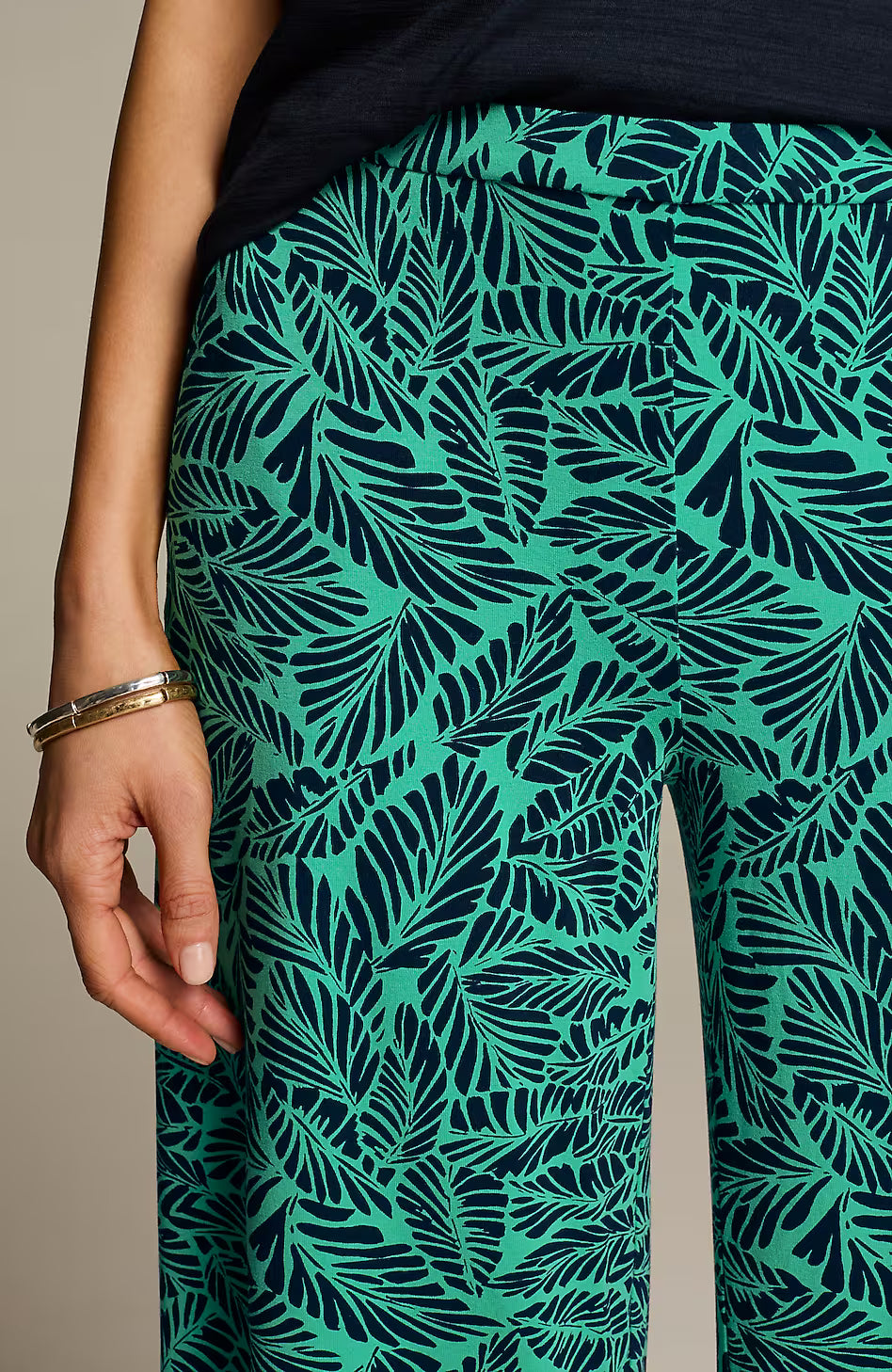 Wearever Wide-Leg Knit Crops