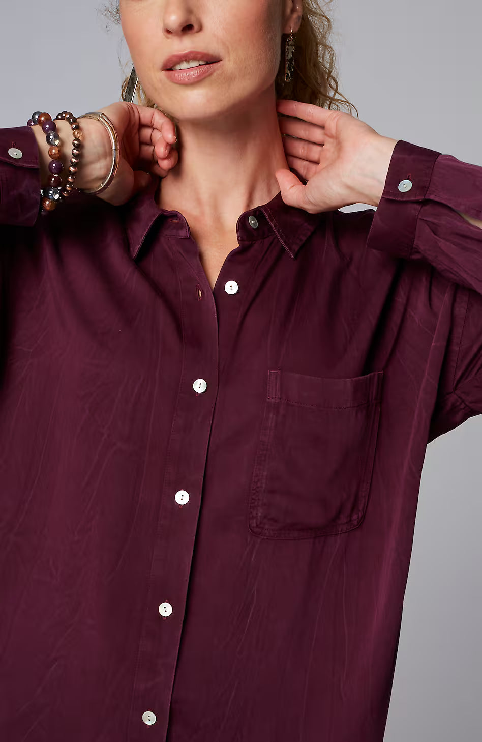Pure Jill Lava-Dyed Tunic