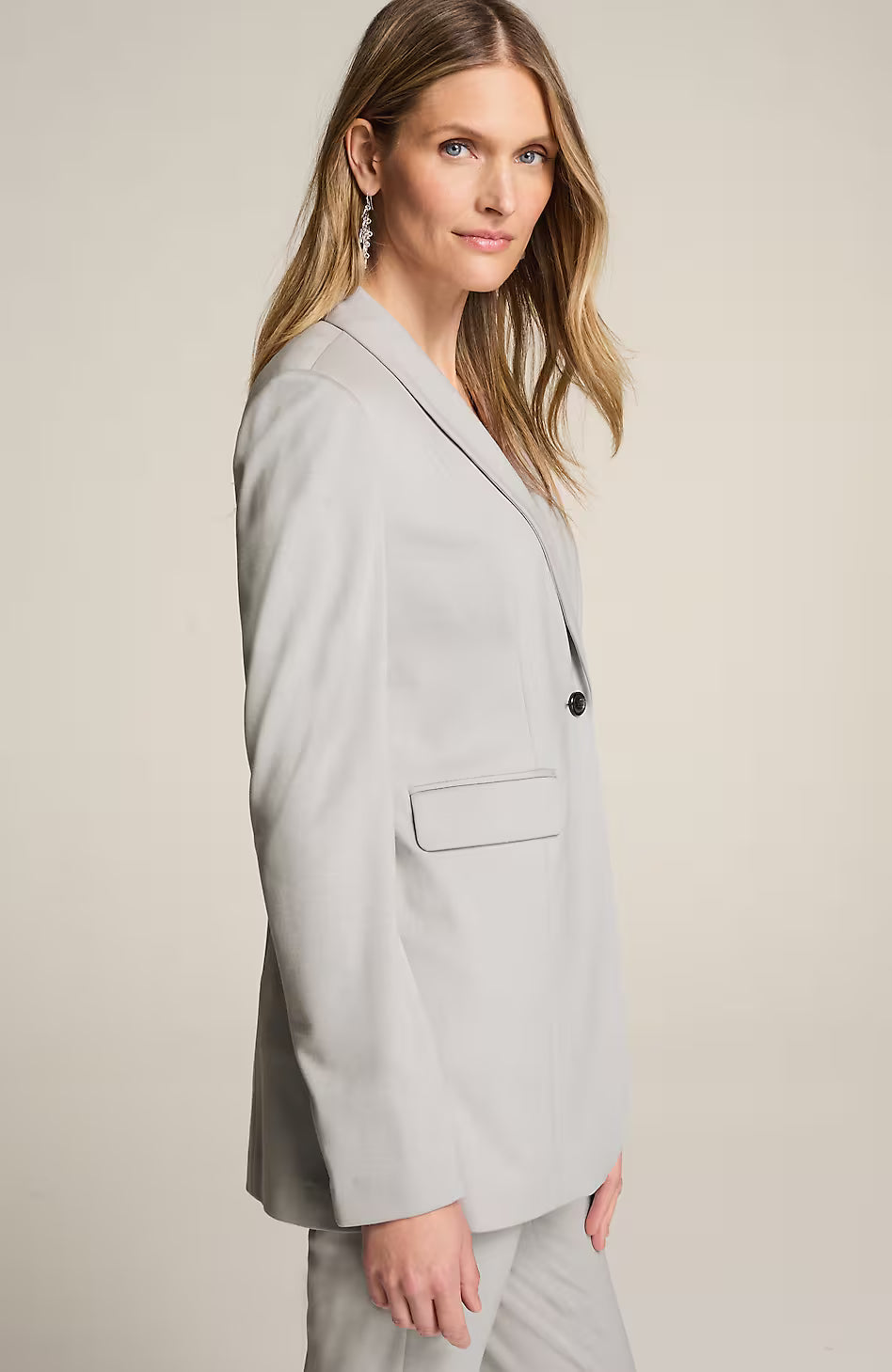 Wearever Polished-Knit Blazer