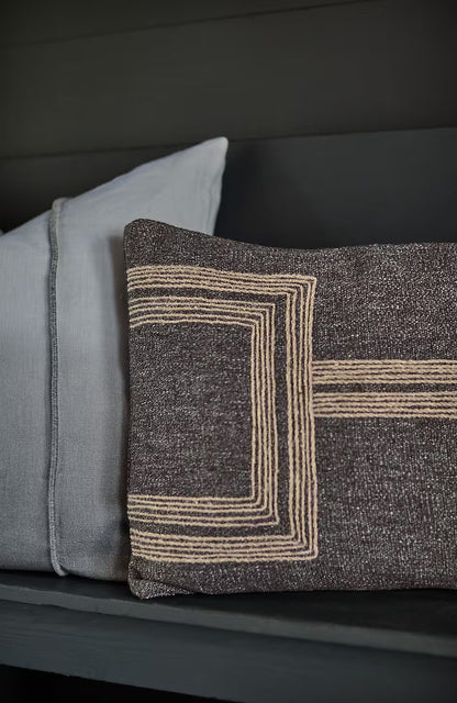 Elements Cotton-Blend Lumbar Pillow