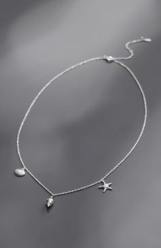 Sterling Silver Sea Life Necklace