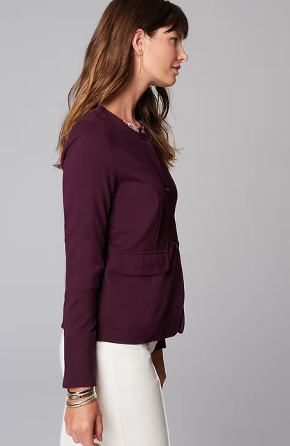 Wearever Double-Face Jersey 3-Button Jacket