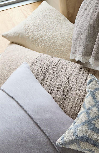 Elements Neutral Textured Pillow