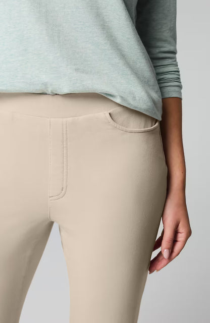 Pure Jill French Terry Straight-Leg Jeans