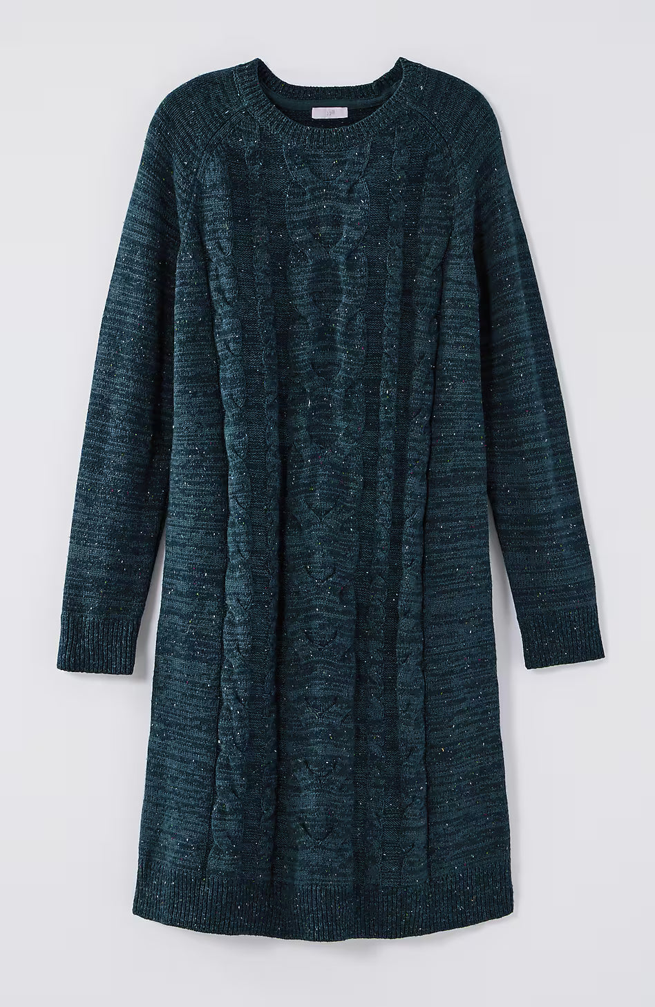 Cabled Sweater Dress