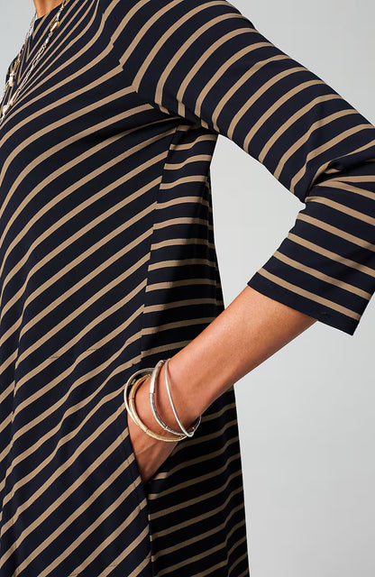 Wearever Knit Pleat-Back Dress