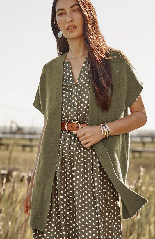 Mixed-Texture Gilet