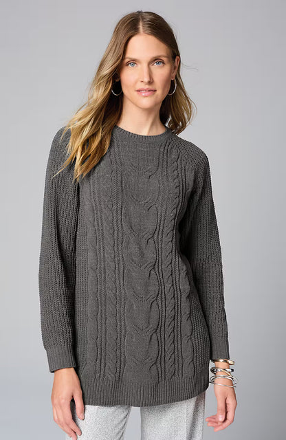 Chenille Cabled Tunic