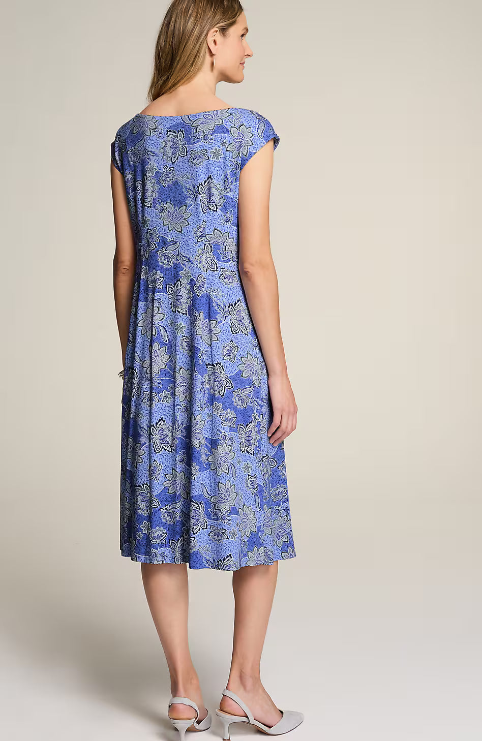 Wearever Draped A-Line Dress
