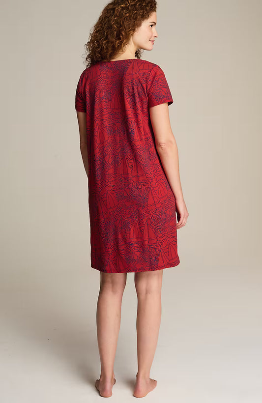 Sleep Ultrasoft Short V-Neck Gown