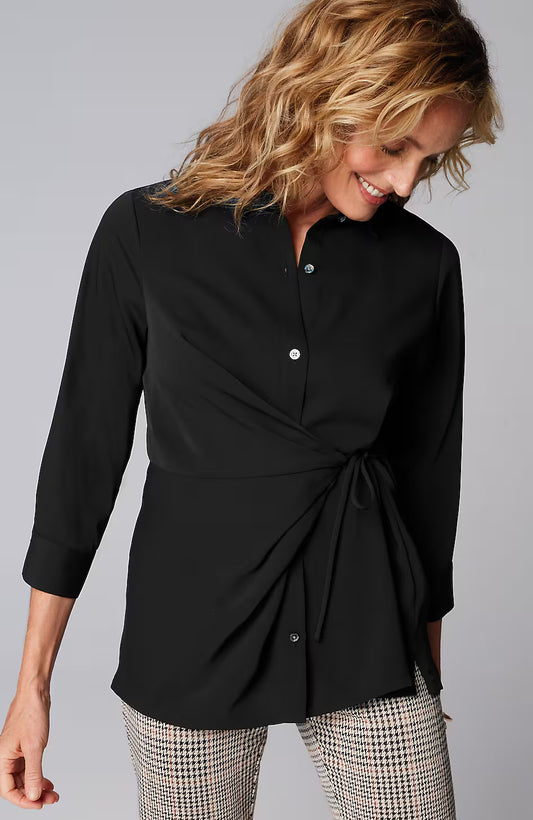 Wearever Tie-Front Shirt