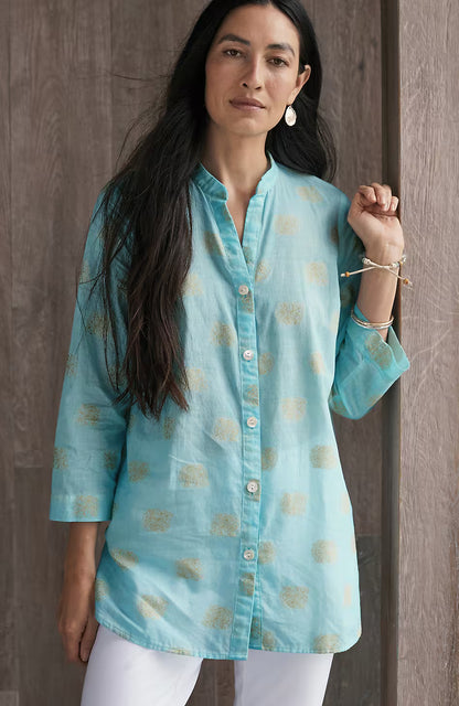Pure Jill Jacquard Tunic